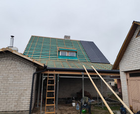 Stogų Dengimas, Stogų Darbai, Stogų Šiltinimas Vata-pirplokš / Anton / Darbų pavyzdys ID 3727307