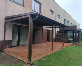 Terasų įrengimas, stoginės, fasado apdaila / Marwood Mediniai statiniai / Darbų pavyzdys ID 3727515