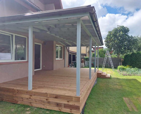 Terasų įrengimas, stoginės, fasado apdaila / Marwood Mediniai statiniai / Darbų pavyzdys ID 3727533