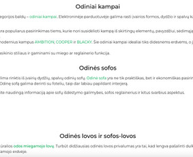 Seo tekstai, straipsniai, tekstai tinklapiams, redagavimas / Silvija Aksiutinaitė / Darbų pavyzdys ID 3728073