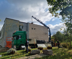 Krovinių pervežimas - Kroviniu pervezimas. Krano paslaugos. - 1