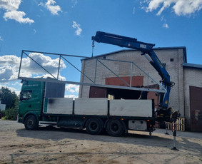 Krovinių pervežimas - Kroviniu pervezimas. Krano paslaugos. - 2