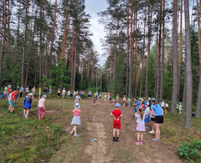 Žygiai vaikams, paaugliams, šeimoms su žaidimais miškuose / Robertas Janovskis / Darbų pavyzdys ID 3729459