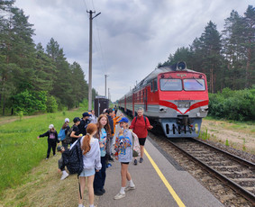 Žygiai vaikams, paaugliams, šeimoms su žaidimais miškuose / Robertas Janovskis / Darbų pavyzdys ID 3729507