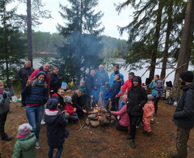 Žygiai vaikams, paaugliams, šeimoms su žaidimais miškuose / Robertas Janovskis / Darbų pavyzdys ID 3729767