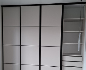 Spintos ,drabužinės,pertvaros,stumdomos durys,vonios baldai / Ramunas Navickas / Darbų pavyzdys ID 3730273