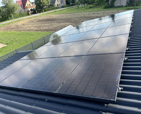 Saulės elektrinių montavimas / Solceller / Darbų pavyzdys ID 3730577