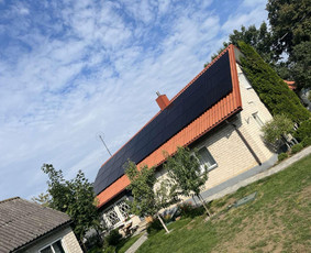 Saulės elektrinių montavimas / Solceller / Darbų pavyzdys ID 3730599