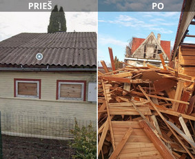 Griovimo-demontavimo darbai. Statybinių šiukšlių išvežimas - Griovimo darbai - 1 Griovimo darbai - Griovimo-demontavimo darbai. Statybinių šiukšlių išvežimas - 1