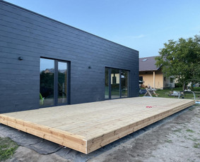 Statybos darbai - Karkasinių namų statyba,iki raktų - 4