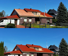 Stogo dažymo darbai - Smėliavimas, dažymas - 2 Smėliavimas, dažymas - Stogo dažymo darbai - 2