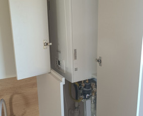 Santechnikos darbai - Dujinio katilo pajungimas - 1 Dujinio katilo pajungimas - Santechnikos darbai - 1