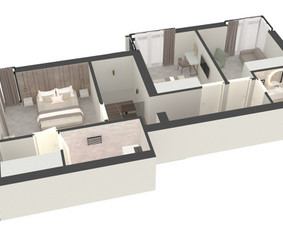 Interjero brėžiniai - 3D vizualizacijos - NT projektai / Interjero dizainas Meraki / Darbų pavyzdys ID 3733831