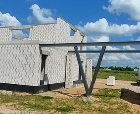 Statybos darbai - Pamatų, stogu ir muro darbai - 4