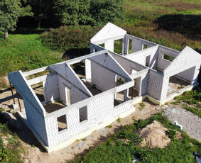 Statybos darbai - Pamatų, stogu ir muro darbai - 2