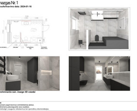 Interjero brėžiniai - 3D vizualizacijos - NT projektai / Interjero dizainas Meraki / Darbų pavyzdys ID 3734121