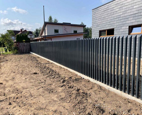 Tvorų įrengimas, Rombas, stumdomi vartai, pamato betonavimas - Metalinės tvoros - 3 Metalinės tvoros - Tvorų įrengimas, Rombas, stumdomi vartai, pamato betonavimas - 3