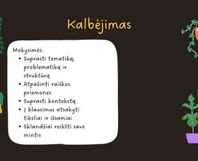 Mokymai, kursai, kalbos - Individualios nuotolinės lietuvių kalbos pamokos - 2