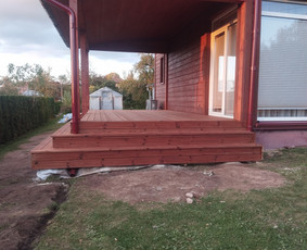Stoginės, stoginių gamyba - Terasos, terasų atitvarai, stoginės ir kiti gaminiai su medi - 2
