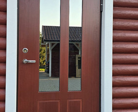 Lauko durys, montavimas - &Scaron;arvuotos buto durys, laiptinės, rūsio, lauko, ginklinės dur - 3