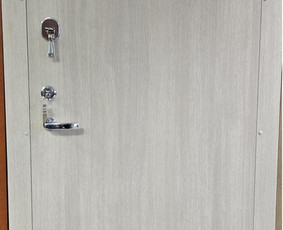 Durų montavimas - &Scaron;arvuotos buto durys, laiptinės, rūsio, lauko, ginklinės dur - 3