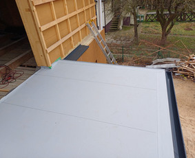 Plokščių ir šlaitinių stogų dengimas Pvc danga / Dinas / Darbų pavyzdys ID 3739543