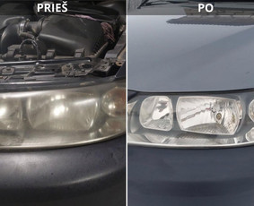 Žibintų poliravimas - Kėbulo, žibintų poliravimas, kėbulo dažymas, Nano dangos,kt. - 2