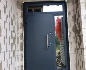 Durų montavimas - Statybos darbai - 2 Statybos darbai - Durų montavimas - 2