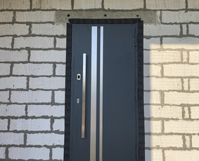 Durų montavimas - Statybos darbai - 3 Statybos darbai - Durų montavimas - 3