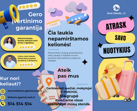 Skaitmeninio dizaino specialistė - Skrajutės maketavimas - 1 Skrajutės maketavimas - Skaitmeninio dizaino specialistė - 1