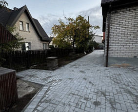 Trinkelių klojimas, polių gręžimas, tvorų montavimas / MB Workflex / Darbų pavyzdys ID 3742619
