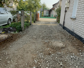 Trinkelių klojimas, polių gręžimas, tvorų montavimas / MB Workflex / Darbų pavyzdys ID 3743217