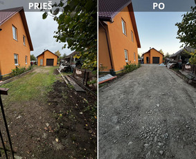 Trinkelių klojimas, polių gręžimas, tvorų montavimas / MB Workflex / Darbų pavyzdys ID 3743245