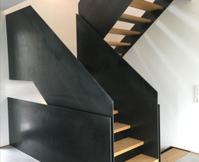 Metalo dirbinių gamyba - Metaliniai laiptai, Sraigtiniai laiptai, Mediniai laiptai - 2