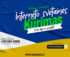 Svetainių, El. parduotuvių, Seo, logotipo ir reklamų kūrimas - Interneto svetainių kūrimas - 1 Interneto svetainių kūrimas - Svetainių, El. parduotuvių, Seo, logotipo ir reklamų kūrimas - 1