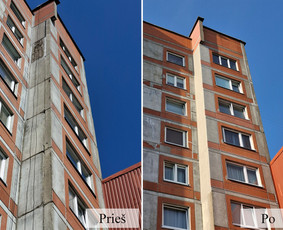 Daugiaaukščių namų tarpblokinių sandūrų remontas - Aukštalipiai - 3 Aukštalipiai - Daugiaaukščių namų tarpblokinių sandūrų remontas - 3