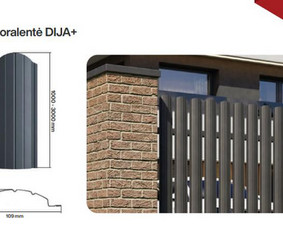 Tvora Segmentinė/lansktiniai Stulpai Borteliai - Tvoros, vartai, montavimas - 4 Tvoros, vartai, montavimas - Tvora Segmentinė/lansktiniai Stulpai Borteliai - 4