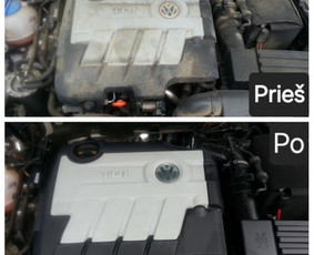 Automobilių plovykla - Variklio plovimas - 1 Variklio plovimas - Automobilių plovykla - 1