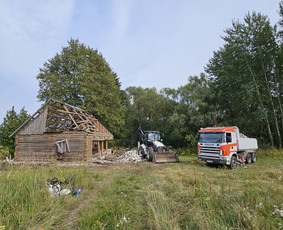 Profesionalus namų, sienų ir kitų konstrukcijų griovimas. - Statybinių atliekų išvežimas - 4 Statybinių atliekų išvežimas - Profesionalus namų, sienų ir kitų konstrukcijų griovimas. - 4