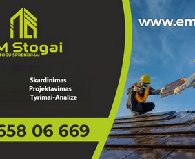 Ploksciu stogu dengimas / EM Stogai / Darbų pavyzdys ID 3747541