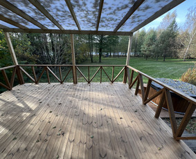 Terasos, aliuminio stoginės, stiklinimas, tvorų įrengimas. / Edgaras / Darbų pavyzdys ID 3747919