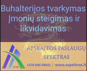 Buhalterinės apskaitos paslaugos - Buhalterinės apskaitos paslaugos - 1 Buhalterinės apskaitos paslaugos - Buhalterinės apskaitos paslaugos - 1