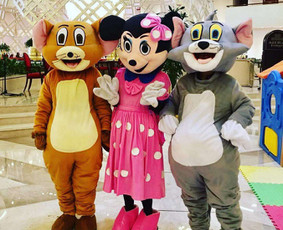 Renginiai, šventės - Linksmi animatoriai ir įspūdingas didelio meškino pasirodyma - 4