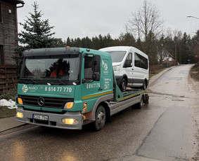 Techninė pagalba kelyje - Traliuko paslaugos Visa para - 3