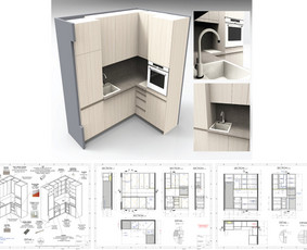 Baldų gamyba / projektavimas / Viktorija M / Darbų pavyzdys ID 3750503