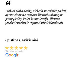 Kitos kategorijos - €4,400 tik NT pardavimo atveju (100+ klientų atsiliepimų) - 4