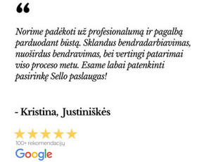 Kitos kategorijos - €4,400 tik NT pardavimo atveju (100+ klientų atsiliepimų) - 2