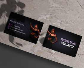 Logo / Web dizainas / Reklama/ Skrajutės / Plakatai - Vizitinių kortelių maketavimas - 4 Vizitinių kortelių maketavimas - Logo / Web dizainas / Reklama/ Skrajutės / Plakatai - 4