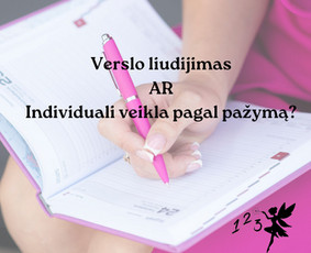 Individualios veiklos konsultacijos/seminarai/deklaracijos - Paslaugos verslui - 4 Paslaugos verslui - Individualios veiklos konsultacijos/seminarai/deklaracijos - 4