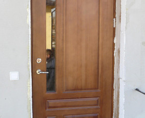 Gaminame storas laukines duris - Vidaus apdailos darbai - 4 Vidaus apdailos darbai - Gaminame storas laukines duris - 4